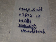 Load image into Gallery viewer, Magnecraft 67PCX-10 Relays 115V 15,000Ohms New Old Stock (Lot of 2)
