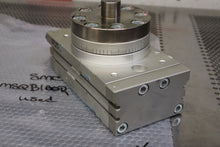 Load image into Gallery viewer, SMC MSQB100R-M9BL 0.6mPa Rotary Table Cylinder Used With Warranty See All Pics
