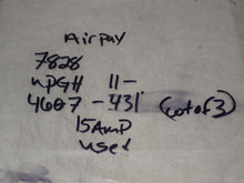 Load image into Gallery viewer, Airpax 7828 UPGH11-4607-431 Circuit Breaker 15A Used With Warranty (Lot of 3)
