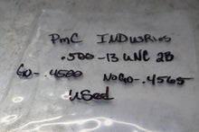 Load image into Gallery viewer, PMC Industries .500-13UNC 2B GO .4500 NOGO .4565 Thread Plug Gage Used Warranty
