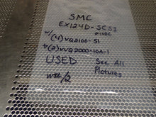 Load image into Gallery viewer, SMC EX124D-SCS1 Serial Unit Model SR1 24VDC W/ (4) VQ2100-51 &amp; (2) VVQ2000-10A-1
