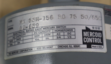 Load image into Gallery viewer, MERCOID CONTROL MX 53R-156 RG 75 50/650 Switch Unit New Old Stock See All Pics

