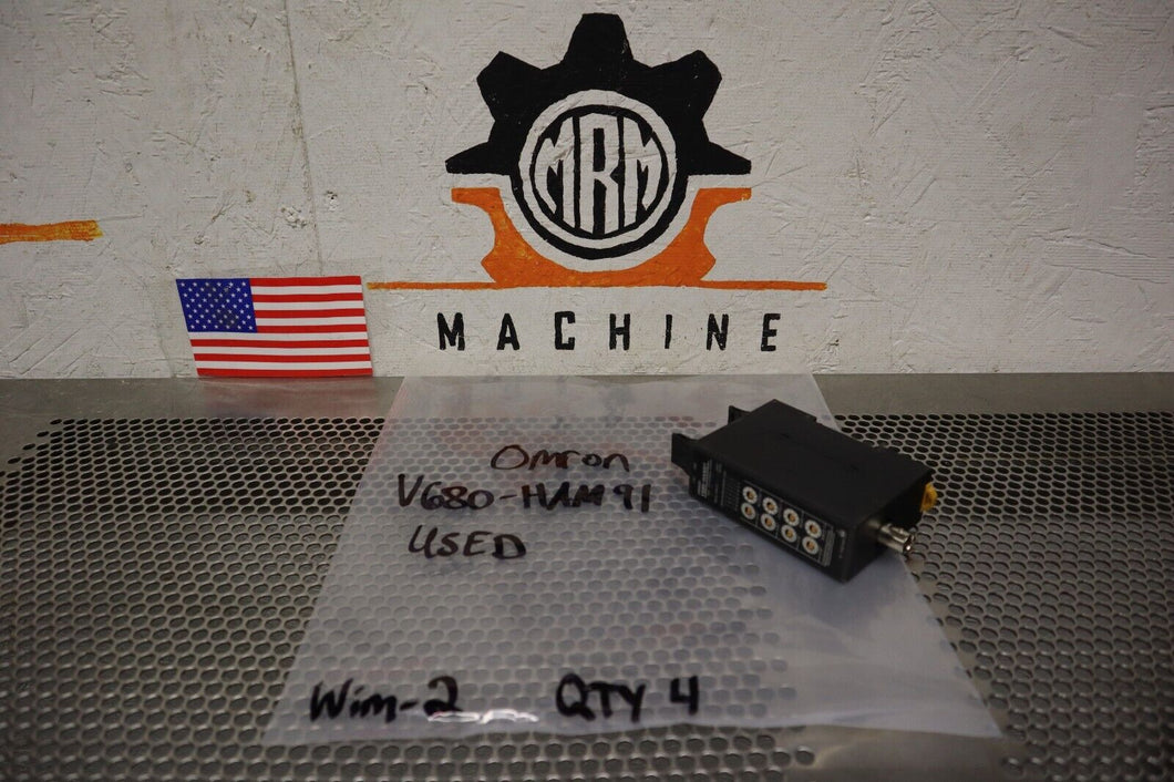 Omron V680-HAM91 Module 24VDC 0.15A Used With Warranty See All Pictures