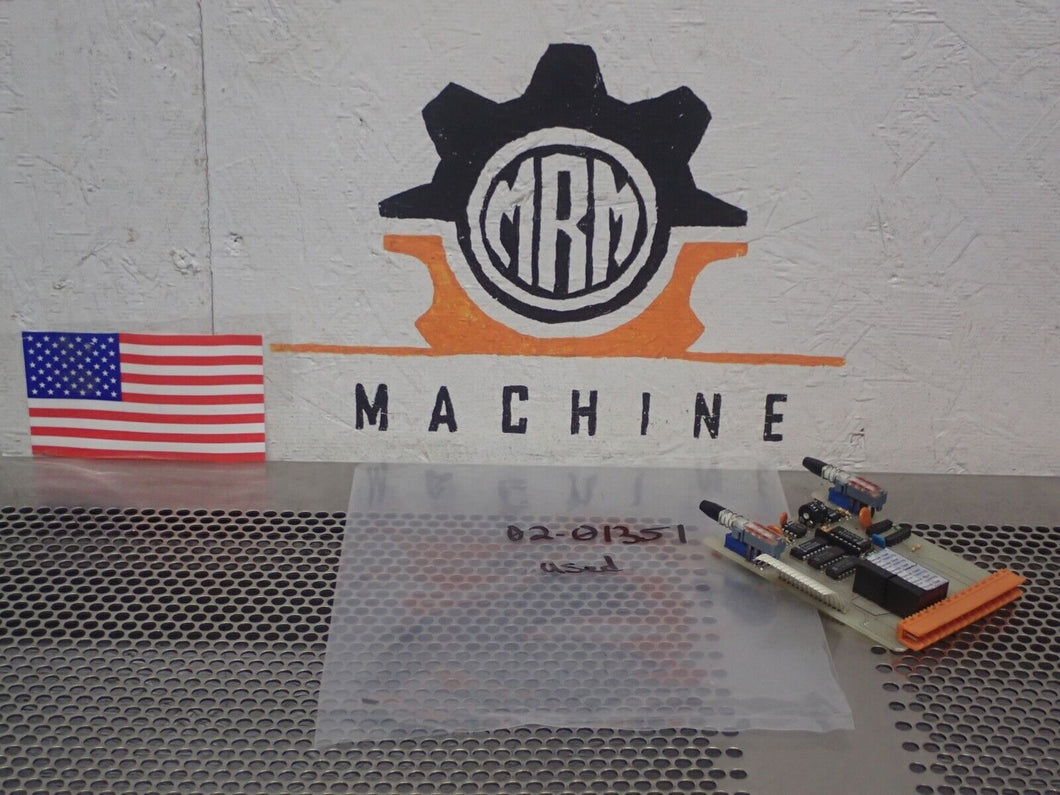 02-0135-1 Circuit Board Used With Warranty See All Pictures