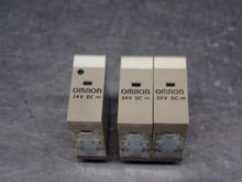Load image into Gallery viewer, Omron (2) G2R-1-S(S) 24VDC &amp; (1) G2R-1-SND(S) 24VDC Relays Used With Warranty
