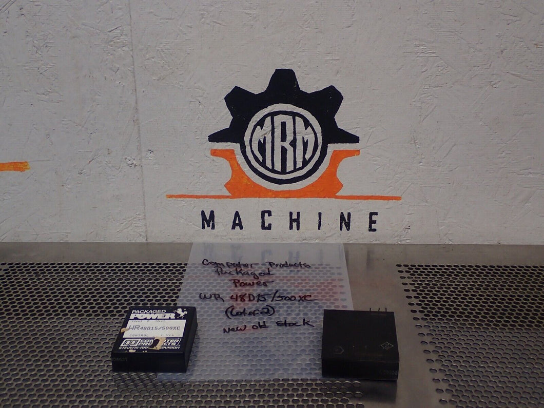Computer Products WR48D15/500XC Converters New Old Stock (Lot of 2)