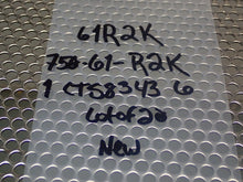 Load image into Gallery viewer, 61R2K 750-61-R2K Resistors New Old Stock (Lot of 20) See All Pictures

