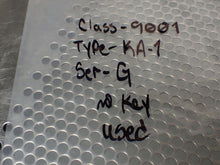 Load image into Gallery viewer, Square D Key Switch With (2) 9001-KA-1 Ser G Contact Blocks Used (No Key)
