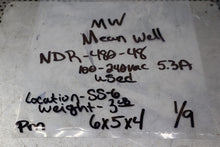 Load image into Gallery viewer, MEAN WELL NDR-480-48 100-240VAC 5.3A 50/60Hz Power Supply Used With Warranty
