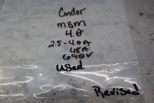 Load image into Gallery viewer, Condor MSM4.0 Manuel Starter 2.5-4.0A 50/60Hz Used With Warranty
