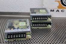 Load image into Gallery viewer, Mean Well LRS-100-24 Power Supplies 100-240V 2.1A 24V 4.5A Used (Lot of 3)
