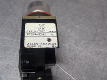 Load image into Gallery viewer, Allen Bradley 800MR-HX4B Ser A Selector Switch &amp; 800M-XA Contact Used (No Knob)
