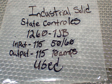 Load image into Gallery viewer, Industrial Solid State Controls 1260-1JB Motion Detector USED
