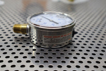 Load image into Gallery viewer, 98152419 2.5&quot; GLY SS/BR LM 1/4&quot; NPT Pressure Gauges 0-3000PSI New (Lot of 2)
