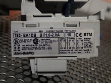 Load image into Gallery viewer, Allen Bradley 100-C12Z*10 Ser A Contactor 24VDC &amp; 193-EA1DB Ser B 1.0-2.9A Range
