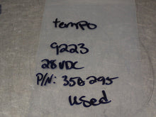 Load image into Gallery viewer, Tempo 350295 Model 9223 28V Bailout Alert Flasher Used With Warranty
