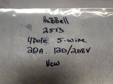 Load image into Gallery viewer, Hubbell 2513 INSULGRIP Twist-Lock Connector Body 20A 120/208V 30Y New Old Stock
