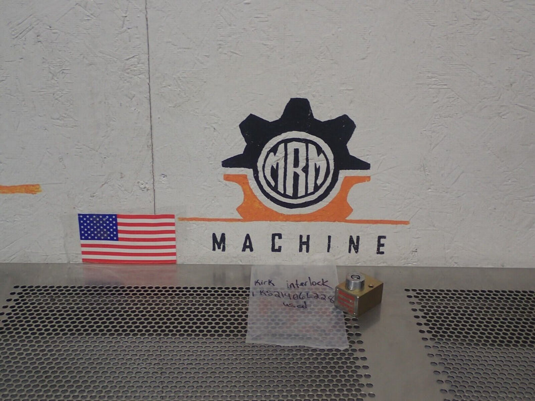 ABB Kirk Interlock 1KS21406L228 Single Key Way Used With Warranty