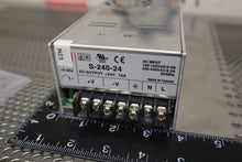 Load image into Gallery viewer, S-240-24 Power Supply AC Input 100-120VAC/5.0A 200-240VAC 2.5A 50/60Hz Warranty
