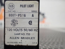 Load image into Gallery viewer, Allen Bradley 800T-PS16 Ser A Red Pilot Light 120V 50/60Hz New Old Stock
