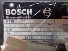 Load image into Gallery viewer, BOSCH Type SF-A2.0020.030-14.050 Servomotor Nr 1070082030 W/ Connectors Used
