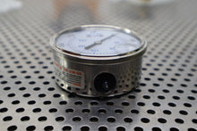 Load image into Gallery viewer, 98152419 2.5&quot; GLY SS/BR LM 1/4&quot; NPT Pressure Gauges 0-3000PSI New (Lot of 2)
