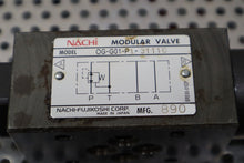 Load image into Gallery viewer, NACHI OG-G01-P1-3111C Modular Valve Used With Warranty See All Pictures
