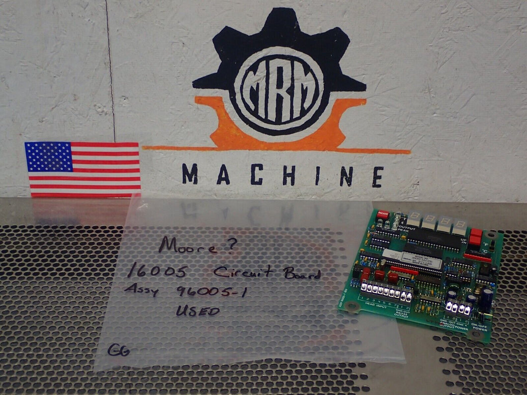 16005 Assy 96005-1 Circuit Board Used With Warranty See All Pictures