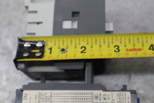 Load image into Gallery viewer, ABB A16-30-10 Contactor 110-120V 50/60Hz Coil &amp; TA25 DU Overload 2.8-4A Used
