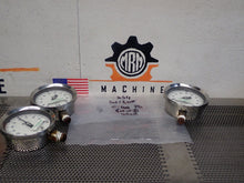 Load image into Gallery viewer, USG SOLFRUNT 0-100PSI Gauges Used With Warranty (Lot of 3)

