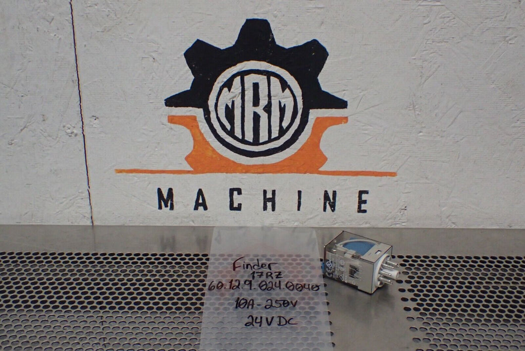 Finder 60.12.9.024.0040 Relay 10A-250V 24VDC Coil New No Box See All Pictures