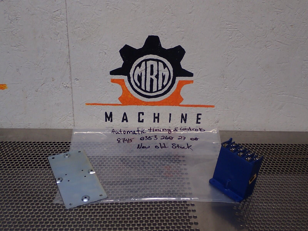 ATC 8745 0353 260 27 00 Surface Mounting Unit New Old Stock See All Pictures
