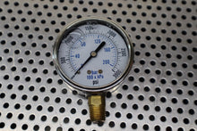 Load image into Gallery viewer, 98152419 2.5&quot; GLY SS/BR LM 1/4&quot; NPT Pressure Gauges 0-3000PSI New (Lot of 2)
