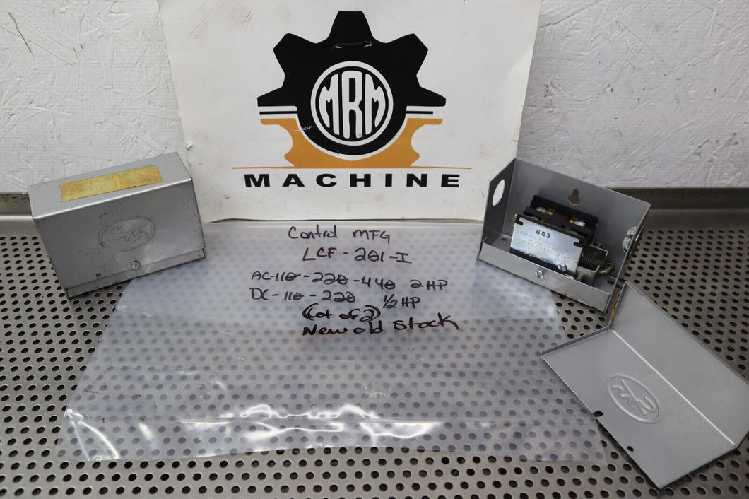 Control MFG LCF-201-I AC-110-200-440 2HP DC-110-220 1/2HP New (Lot of 2)