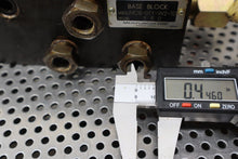 Load image into Gallery viewer, NACHI MOB-01Y-W2-10 Base Block Used With Warranty See All Pictures
