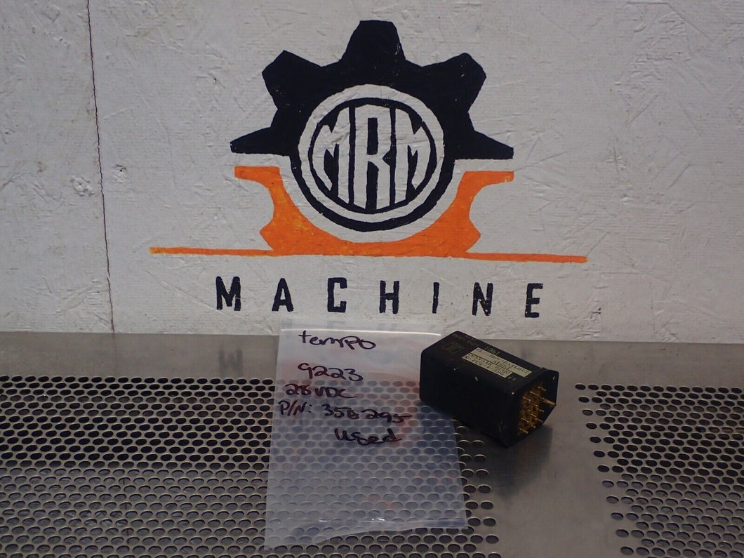 Tempo 350295 Model 9223 28V Bailout Alert Flasher Used With Warranty