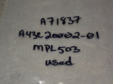 Load image into Gallery viewer, Micro Pneumatic Logic (4) A43C20002-01 Pressure Sensors W/ A71837 Circuit Board
