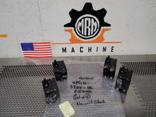 Load image into Gallery viewer, Airpax UPG12-3755-06 7.5A 250V 50/60Hz Circuit Breakers 3-Pole New (Lot of 4)
