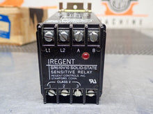 Load image into Gallery viewer, Regent SR510V10 Solid State Sensing Relay 115V 50/60Cy New Old Stock
