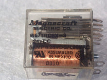 Load image into Gallery viewer, Magnecraft W67TRCSX-8 24VDC Relays 5A @ 32VDC 120VAC Used (Lot of 2)
