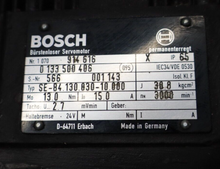 Load image into Gallery viewer, BOSCH 1070914616 0133500406 SE-B4.130.030-10.000 Servo Motor &amp; Vogel Type K25
