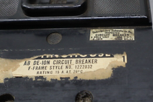 Load image into Gallery viewer, WESTINGHOUSE AB DE-ION Circuit Breaker 15A F Frame 1222032 3-Pole Used Warranty
