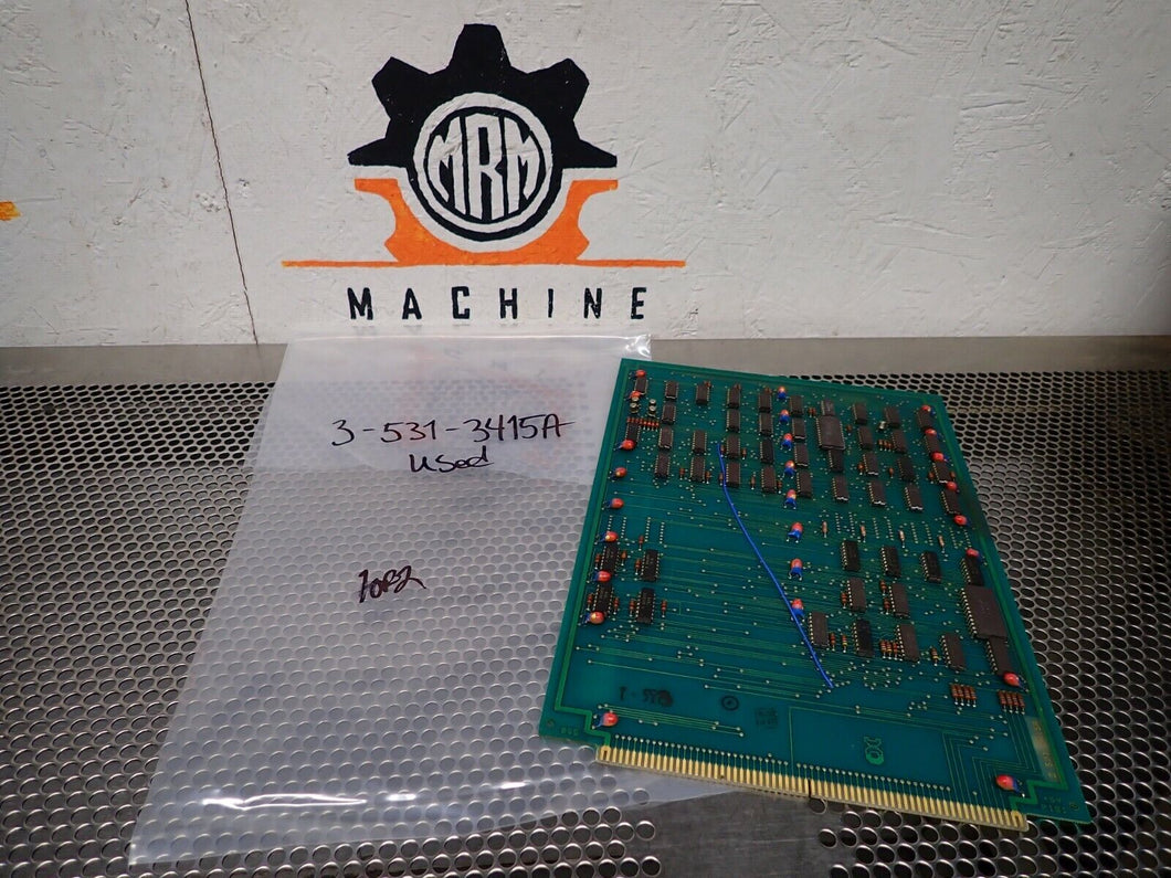 Cincinnati Milacron 3-531-3415A Board (Lot of 2) USED