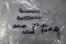 Load image into Gallery viewer, Heinemann AM333MG6 10A 250VAC 60Hz TD4 Circuit Breakers Used Warranty (Lot of 2)
