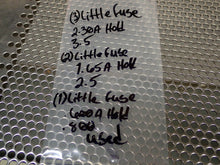 Load image into Gallery viewer, Littelfuse (3) 2.30A Hold (2) 1.65A Hold &amp; (1) .600A Hold Circuit Breakers Used
