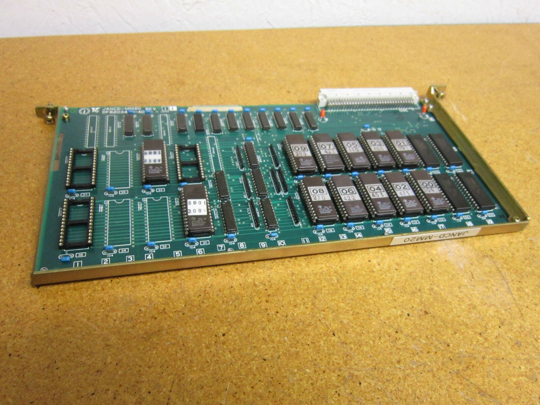 Yaskawa JANCD-MM20 REV B PC Board DF8203490-A0 Gently Used