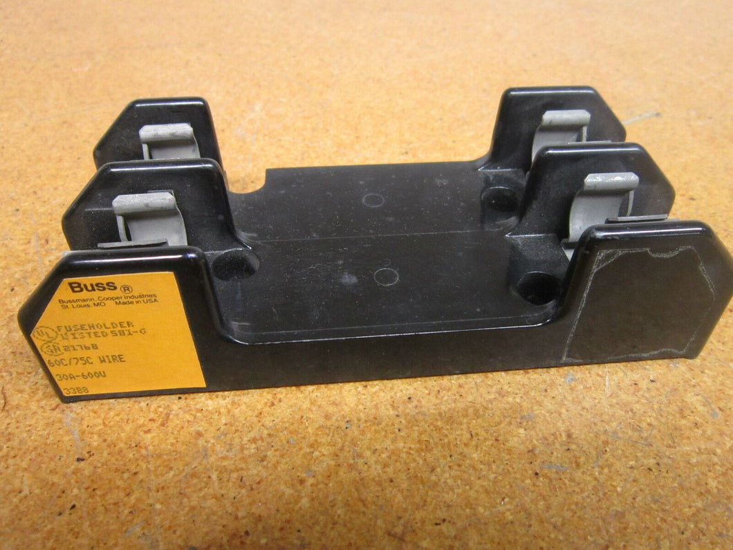 Buss 30A-600V Fuse Holder Two Pole 60C/75C Wire