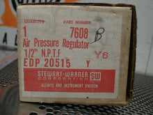 Load image into Gallery viewer, Stewart-Warner Corp 7608 Air Pressure Regulator 1/2&quot; NPTF Rebuilt With Warranty - MRM Machine
