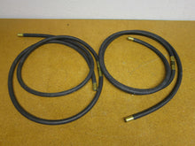 Load image into Gallery viewer, 1/2&quot; Black Rubber Tubing With 7326 Brass Ferrules Two 8Ft Pieces
