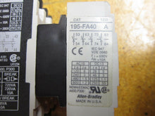 Load image into Gallery viewer, Allen Bradley 700-F400A1 Ser B Control Relay110-120V  With 195-FA40 Aux Contact
